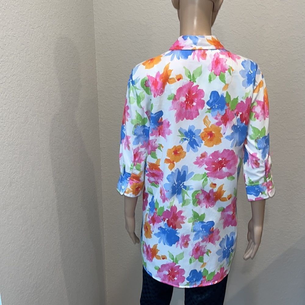 Vintage  LAUREN  Ralph Lauren colorful top - Picture 4 of 9